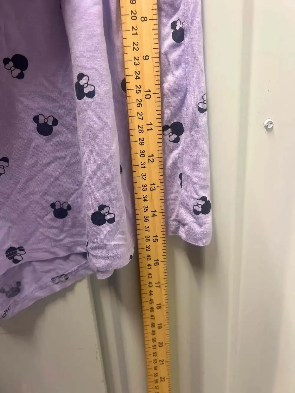 Disney Women's Minnie Mouse Purple 2-Piece Pajama Shorts Set with Pockets